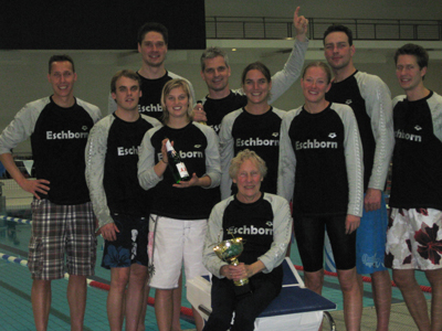 Leistungsgruppe 2 (LG2) und Masters des Schwimmclub Westerbach Eschborn (SCWE)