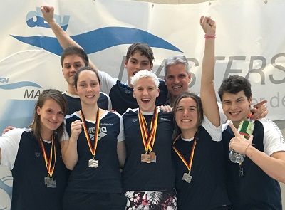 Leistungsgruppe 2 (LG2) und Masters des Schwimmclub Westerbach Eschborn (SCWE)