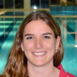 Monika Hirte, Leistungsschwimmerin, Trainerin und Jugendwart im Vorstand des Schwimmclub Westerbach Eschborn (SCWE)